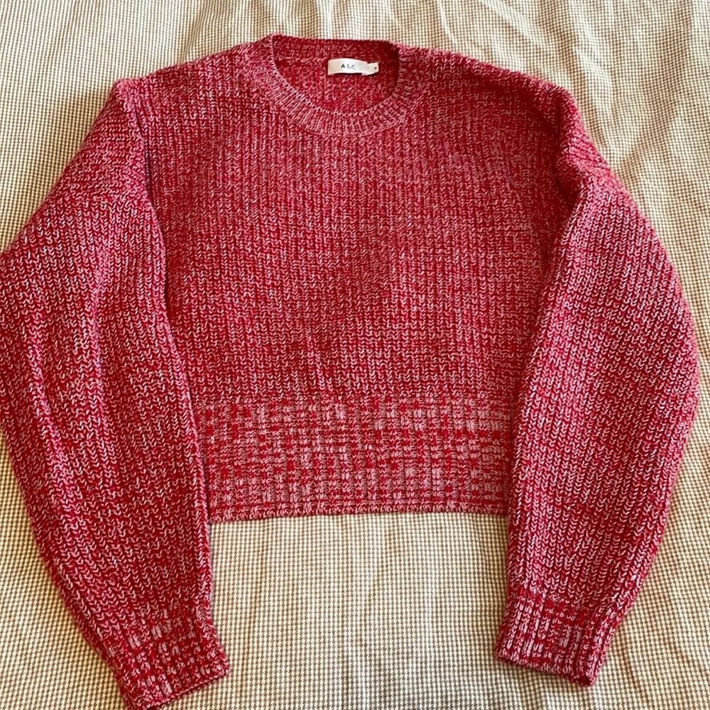 A.L.C. Webster Cotton Cashmere Sweater Sz S